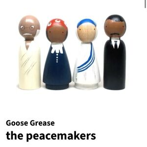 Goose Grease The Peacemakers Wooden Figures